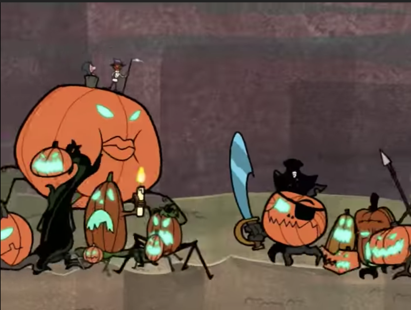 the grim adventures of billy and mandy jack o lantern
