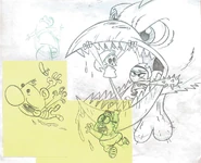 B&MCluckingDoom.jpeg (214 KB) Outline for Clucking Doom's title card