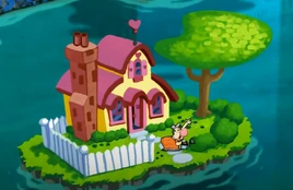 Grandma's House as it appears in Billy & Mandy's Big Boogey Adventure