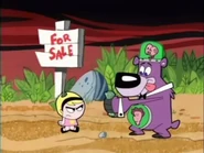 Hector and Boskov in "Chicken Ball Z"