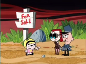 Skarr and Ghastly as seen in The Grim Adventures of Billy & Mandy episode Chicken Ball Z.