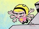 Mandy infected with the spider pox.