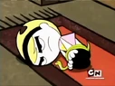 Mandy tied up.
