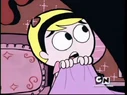 Mandy's scared, yet frightened.
