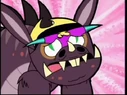 Mandy as a hideous, nightmarish beast.