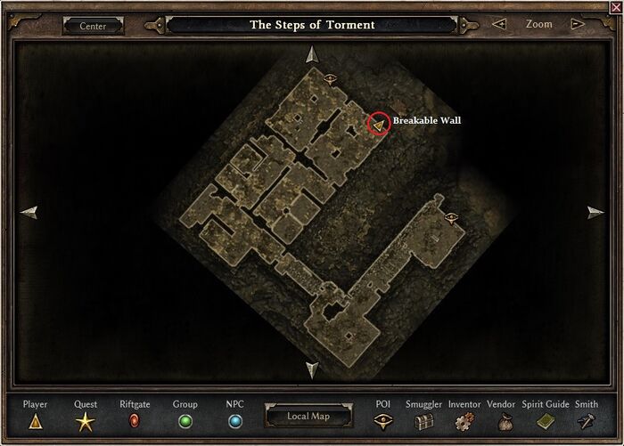 Torment 1 Map