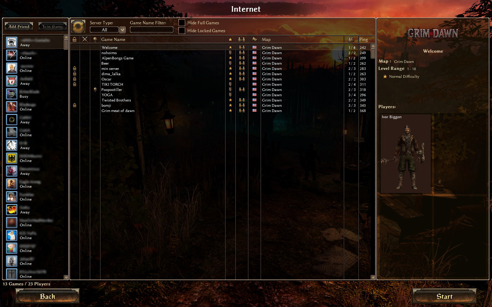 grim dawn level scaling