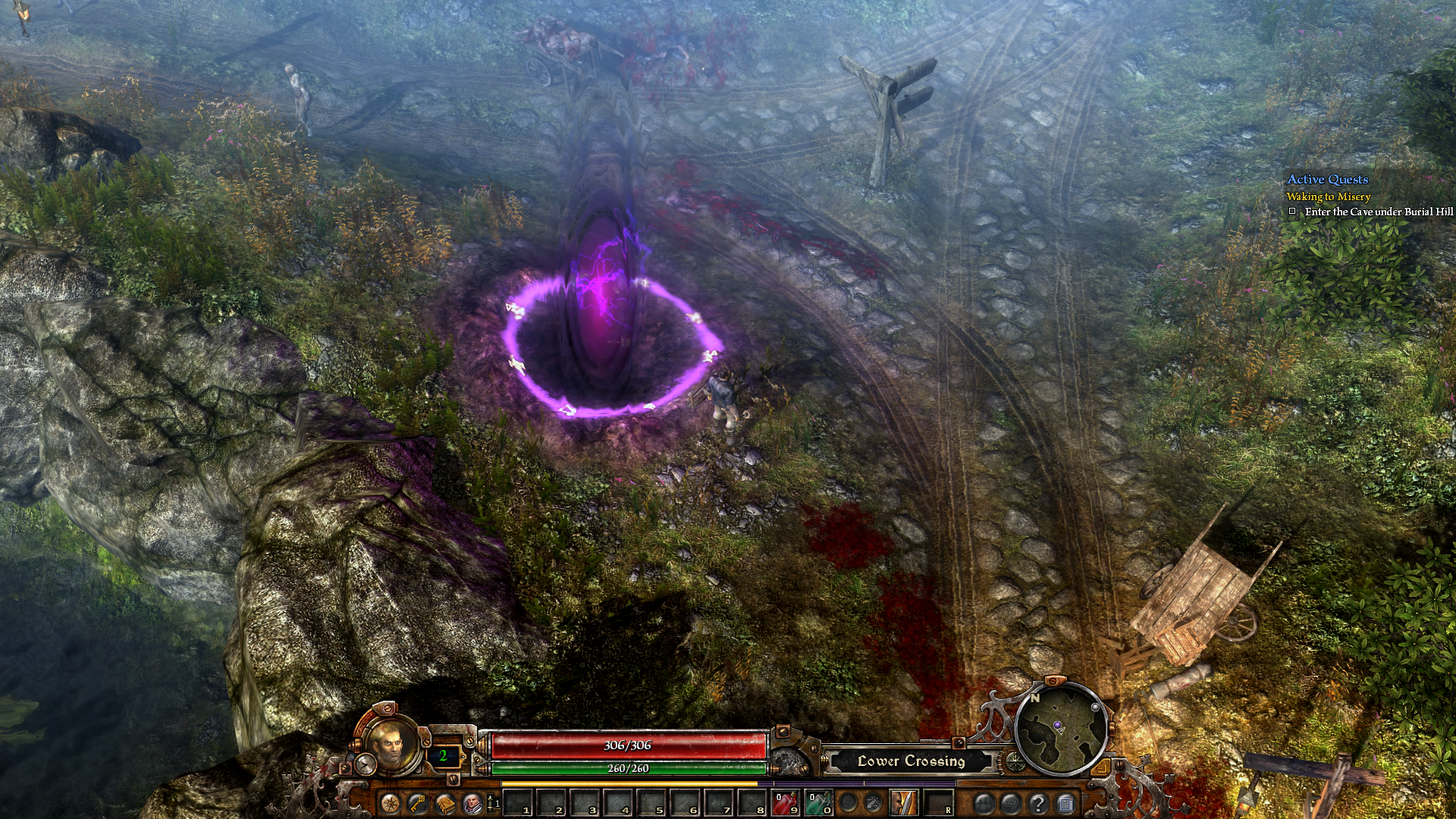 grim dawn town portal