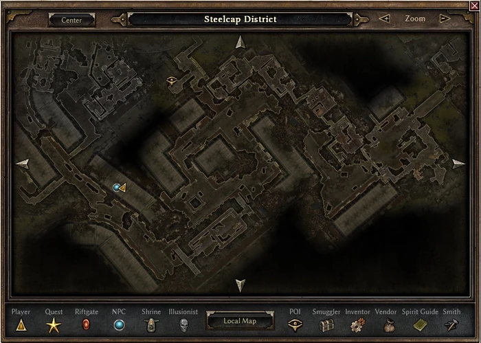 Steelcap District Map