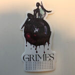Accompanying sticker
