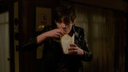 320-Trubel eating the Chinese food