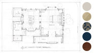 Master bedroom blueprint and design