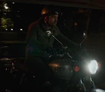 421-Man on motorcycle