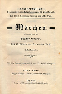 1903 Sammelband Alexander Pock Titel