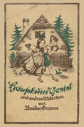 1925 Sammelband Haensel und Gretel Curt Liebich