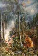 Rumpelstilzchen Fritz Deringer Schulwandbild 1939.jpg (331 KB) Fritz Deringer (Schulwandbild, 1939)