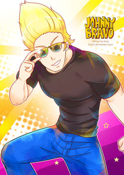 Real Men Of Genius - Johnny Bravo - by grimmjack on DeviantArt