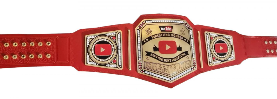 Youtube wrestling figures heavyweight sales championship replica