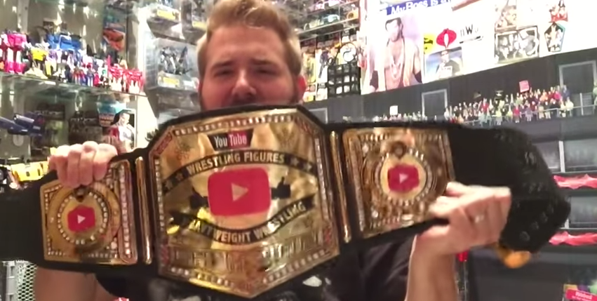 Youtube wrestling figures heavyweight champion discount