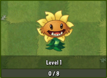 Primal Sunflower vs Sunflower Power-Up! in Plants vs Zombie 2 