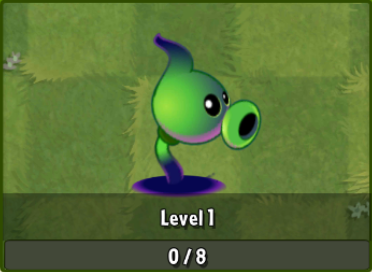 Shadow Peashooter Sprouts in Plants vs. Zombies 2