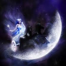 selene goddess of the moon