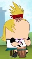 Konnie playing the Bongos.jpg