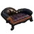 Black Ant Queen Chaise