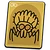 Creaturecardgold Wolf Spider