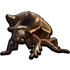 Stuffed Black Ox Beetle