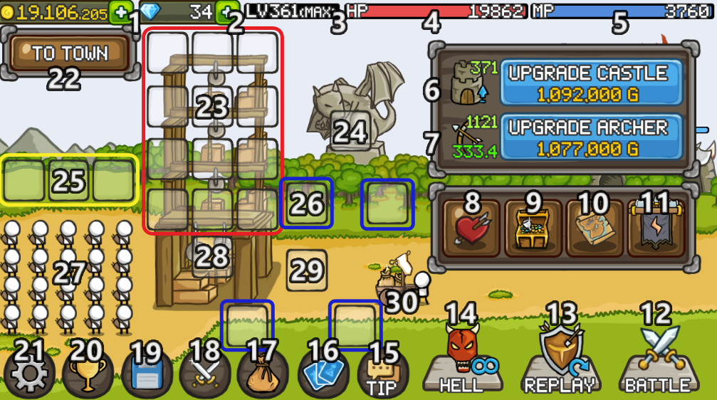 grow castle game online