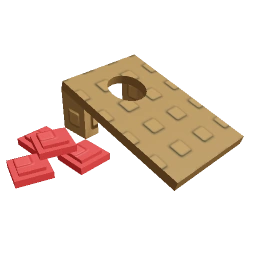 Bean Bag Toss Red