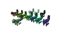 The Chubby Chipmunk's color variants.