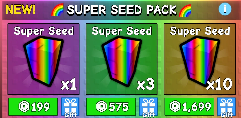 Paquete de Super Semillas