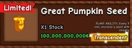Great pumpkin in stock.jpg (63 KB) The Great Pumpkin in stock.