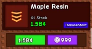 MapleResinInStock.png (124 KB) Maple Resin in stock.