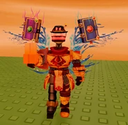 A player holding a Candy Cornflower Seed.