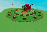 An overview of the Trade Island.