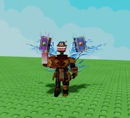 A player holding a Banesberry Seed.