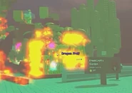 Kreekcraft's garden burning to the ground.
