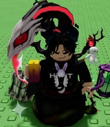 GoldBlackBatFlowerSeed.png (217 KB) A player holding a Gold Black Bat Flower seed.