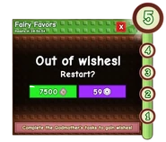 Make a Wish UI when out of wishes