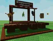 The Trade Booth with pets.