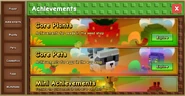 The Achievements section of the Garden Guide's UI.