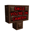 Smile on Cam Sign