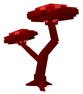 Bloodred Mushroom Crop Produce