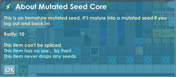 Mutated seed core