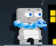 A player wearing the Ice Serpent Scarf