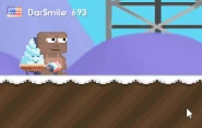 A player wearing the Snow Cone Pet
