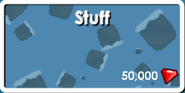 Weather Machine - Stuff's store button.